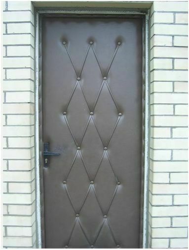 Обивка двери с рисунком обивка дверей в Москве